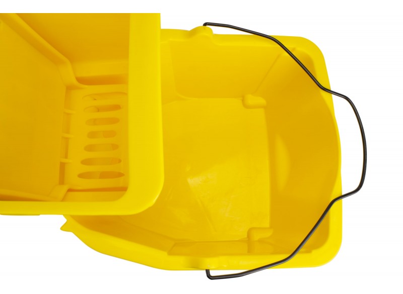 Sidepress Wringer Bucket Combo - 8.5 gal (32 L) - Yellow