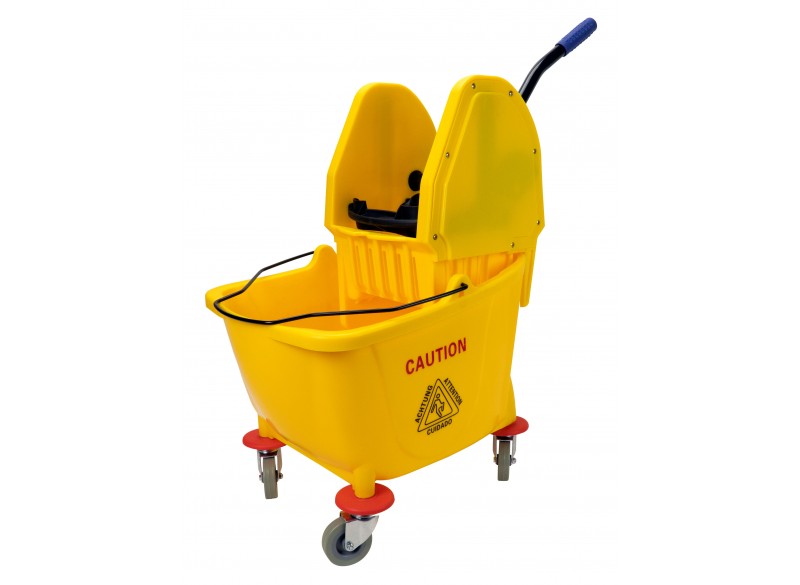 Downpress Wringer Bucket Combo - 8 gal (32 L) - Yellow