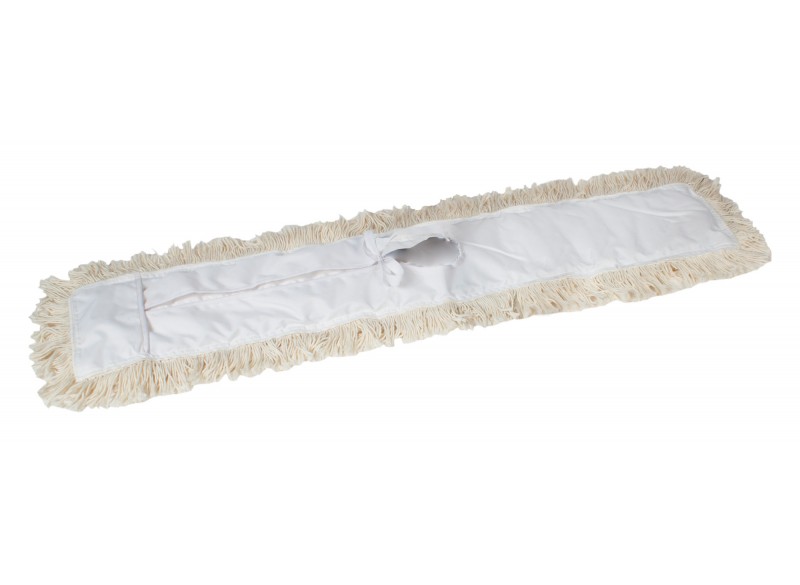 Vadrouille sèche de remplacement - 48" (121,9 cm) - blanc