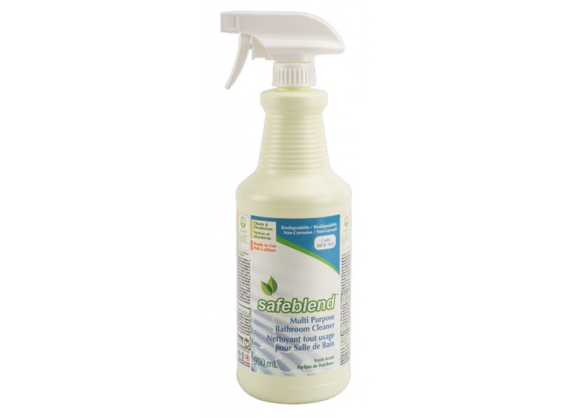 Nettoyant pour la salle de bain : tuile, baignoire et la cuvette - 950 ml (33,4 oz) - Safeblend  BTFR XOD