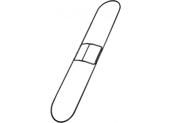 Cadre ovale de vadrouille sèche - 12,7 cm x 60,9 (5'' x 24'') - en métal
