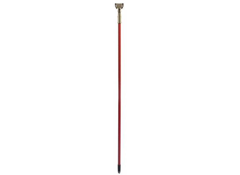 Metal Mop Handle with Clip - 60" (1,5 m)