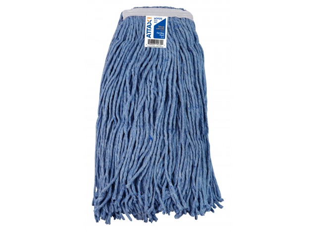 String Mop Replacement Head - Synthetic Washing Mops - 12 oz (340 g) - Blue -