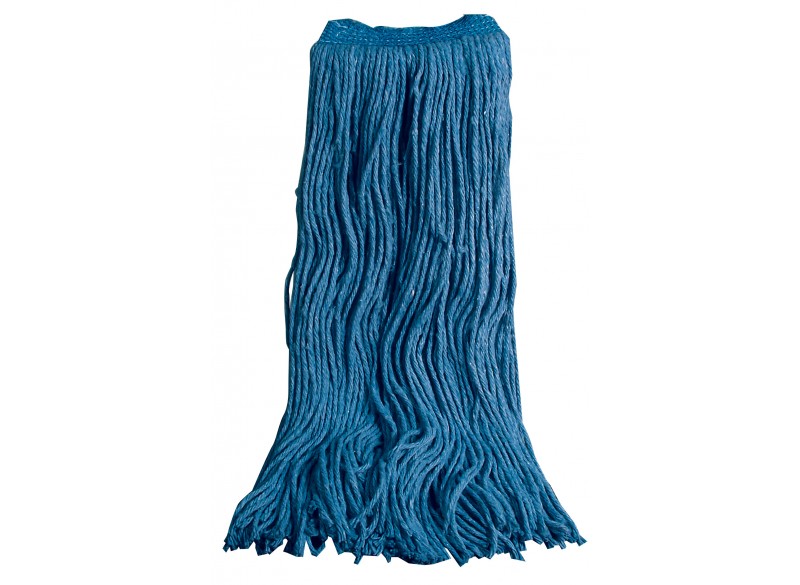 String Mop Replacement Head - Synthetic Washing Mops - 28 oz (750 g) - Blue