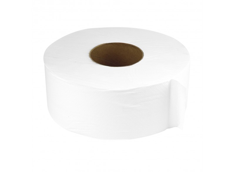 Deluxe Bathroom Tissue virgin SUNSET Snow Soft - 2-ply - 1000' per Rolls - 12 Rolls per Box - SUNSET JRT1000