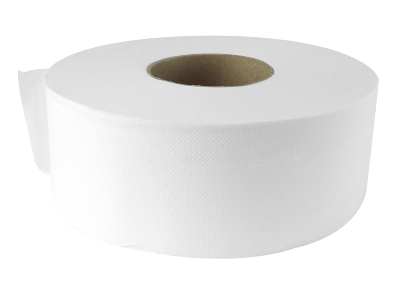 Papier hygiénique de luxe - 2 plis - boîte de 8 rouleaux de 900' - SUNSET Snow Soft JRT900