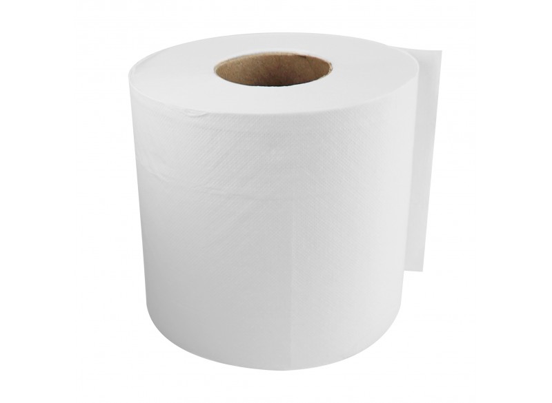 Central Pull Hand Paper Towel - 2-ply - 7,8" (20 cm) Width - 600 Sheets - 8 Rolls per Box - White - SUNSET Everest Pro CP600