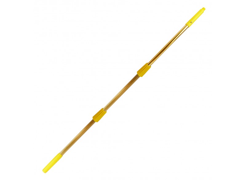 Telescopic Pole - 15' (4.6 m) -Three sections - Gold