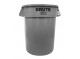 Round Wastebasket - 20 gal/ 76 L Capacity - Brute - Rubbermaid