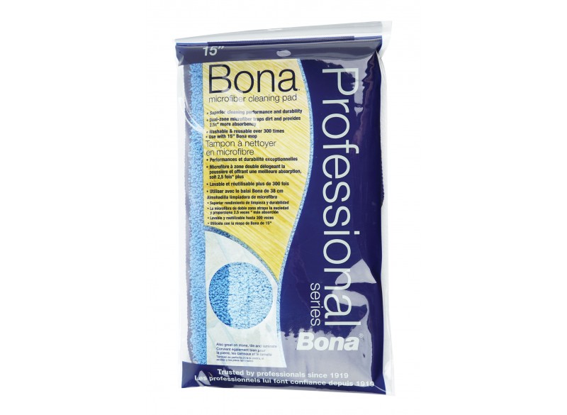 Microfiber Replacement Pad - 4"  X 15" (10.1 cm x 38.1 cm) - Bona  SJ306CS