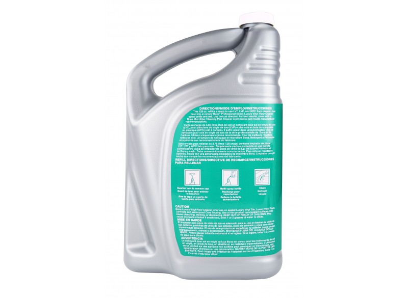 Luxury Vinyl Floor Cleaner - Dries Fast - No Residue - 1 gal (4.5 L) - Bona SJ314CS-4