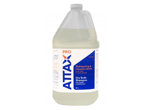 Professionnal Dry Suds Carpet & Upholstery Shampoo - 1,06 gal (4 L) - Attax ® Pro