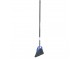 Balai à angle - largeur de nettoyage de 25,4 cm (10 ") - manche métallique de 122 cm (48 ") - noir
