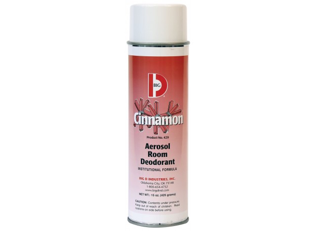 Aerosol Deodorant - Cinnamon - 15 oz (425 g) - Big D 429