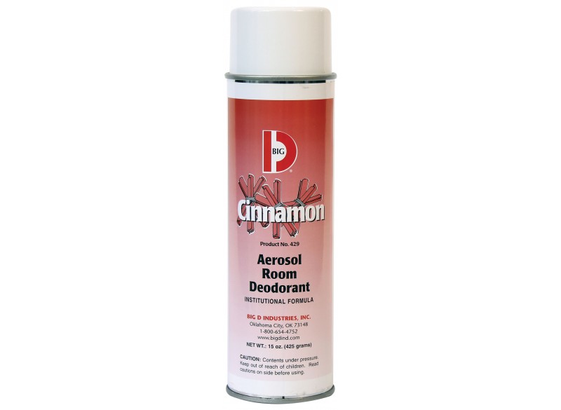 Aerosol Deodorant - Cinnamon - 15 oz (425 g) - Big D 429