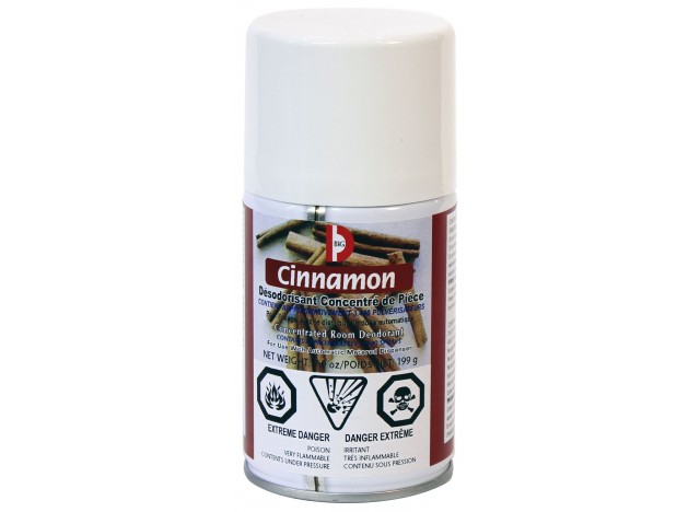 Metered Concentrated Room Deodorant - Cinnamon - 3400 Sprays - 7 oz (199 G) Big D 469