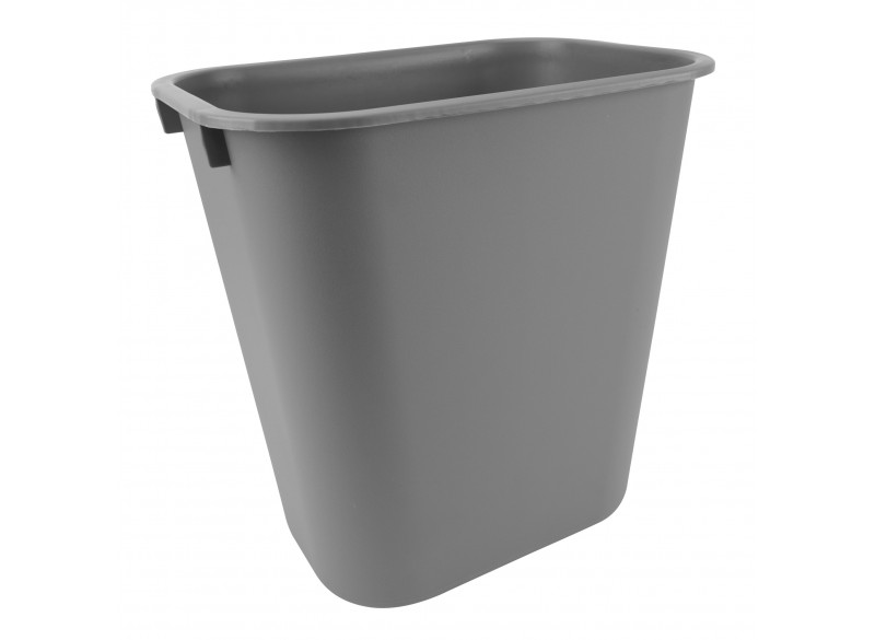 Trash Garbage Can Bin - 6.3 gal (24L) - Grey