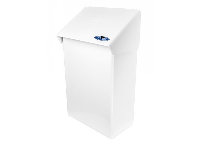 Sanitary Towel Garbage Can - White Finish - Frost