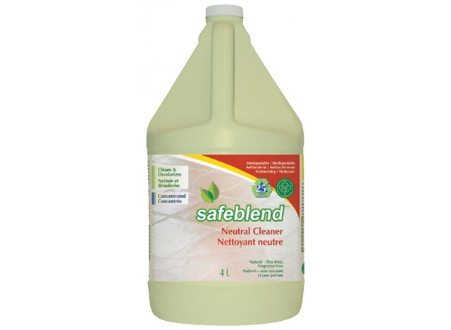 Concentrated Neutral Cleaner - Fragrance Free- 1.06 gal (4 L) - Safeblend NCXX G04