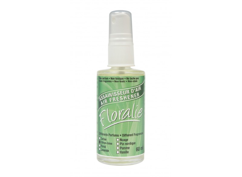 Assainisseur d'air - ultra concentré - parfum de citron-lime - 2 oz (60 ml) - Floralie 04004-0