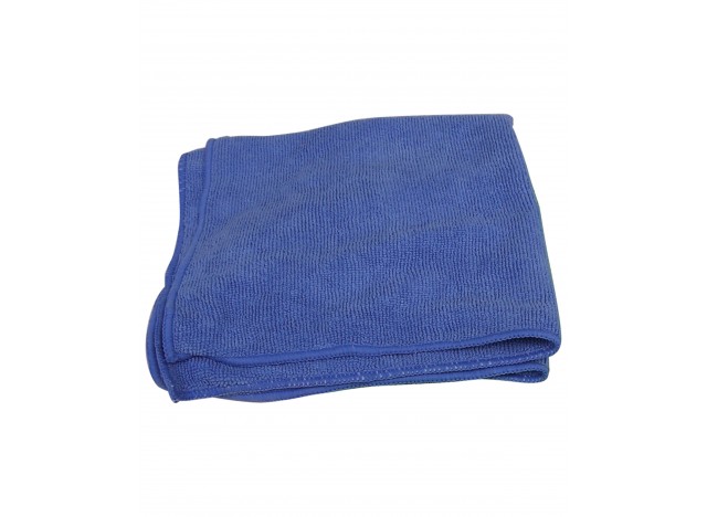 Multi-Purpose Microfiber Cloth - 16'' x 16'' (40.6 cm x 40.6 cm) - Blue