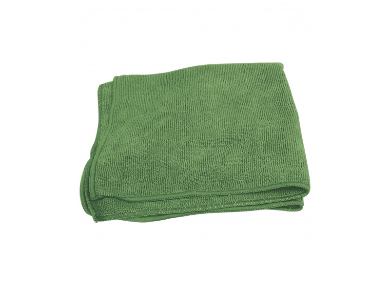 Multi-Purpose Microfiber Cloth 300 GSM - 16'' x 16'' (40.6 cm x 40.6 cm) - Green