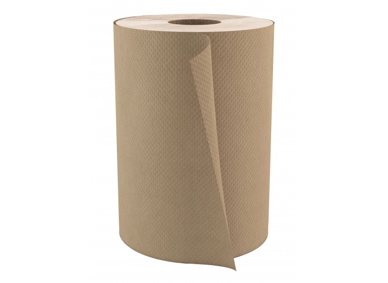 Paper Hand Towel - 7.8" (19.8 cm) - Width - Roll of 425' (129.5 m) - Box of 12 Rolls - Brown - Cascades Pro H045