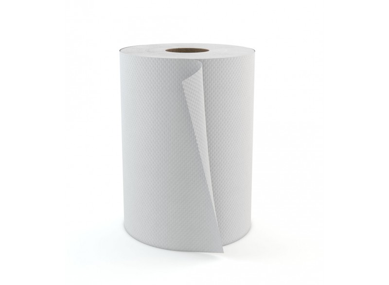 Paper Hand Towel - 7.8" (19.8 cm) - Width - Roll of 425' (129.5 m) - Box of 12 Rolls - White - Cascades Pro H040