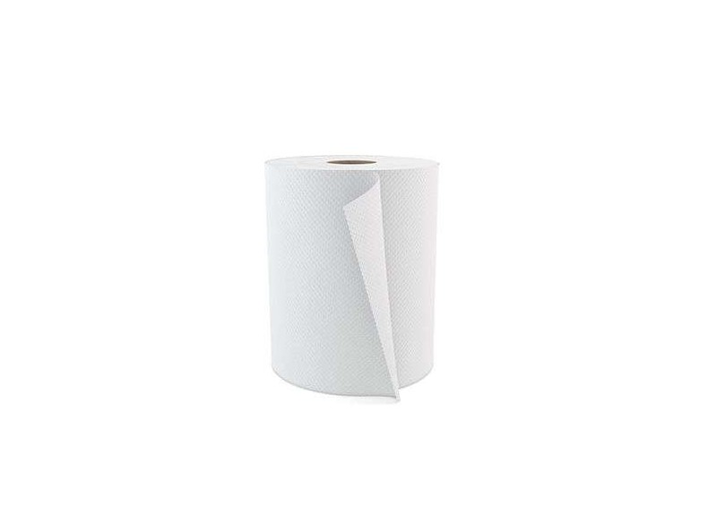 Paper Hand Towel - 7.8" (19.8 cm)  Width - Roll of 600' (182.9 m) - Box of 12 Rolls - White - Cascades Pro H060