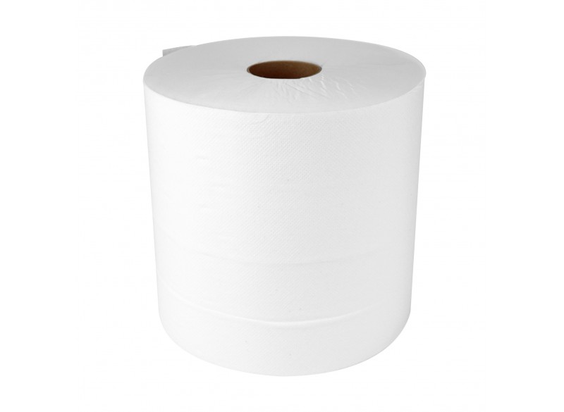 Multilayer Hand Paper Towel Premium SUNSET Snow Soft - 2-ply - 700' - Box of 6 Rolls - White - TD700