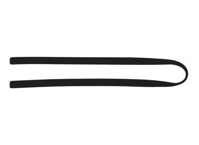 Rechange de racloir en caoutchou - 42" (106,7 cm) - noire