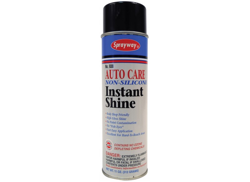 Auto Care Non Silicone Instant Shine - for Plastic and Vinyl - 11oz (312 g) - Sprayway  938