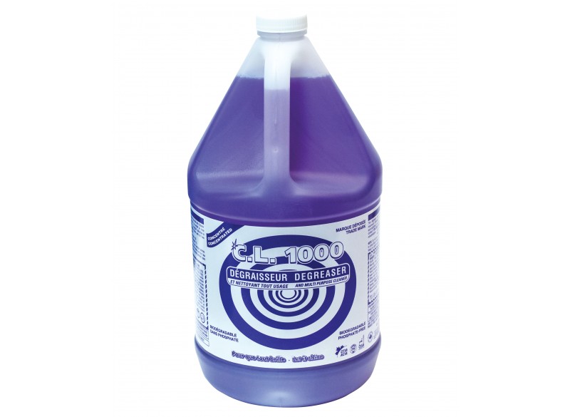 Concentrated Degreaser and Multi-Purpose Cleaner - 1.06 gal (4 L) -  C.L. 1000 CL10-GN4