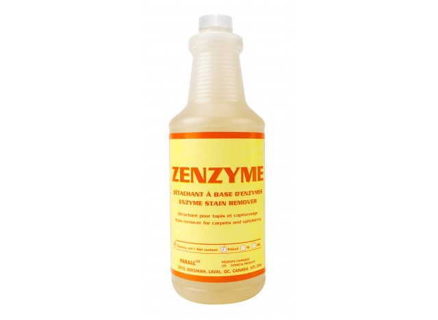 Enzyme Stain Remover - for Carpets and Upholstrery - 33.3 oz (946 ml) - Zenzyme