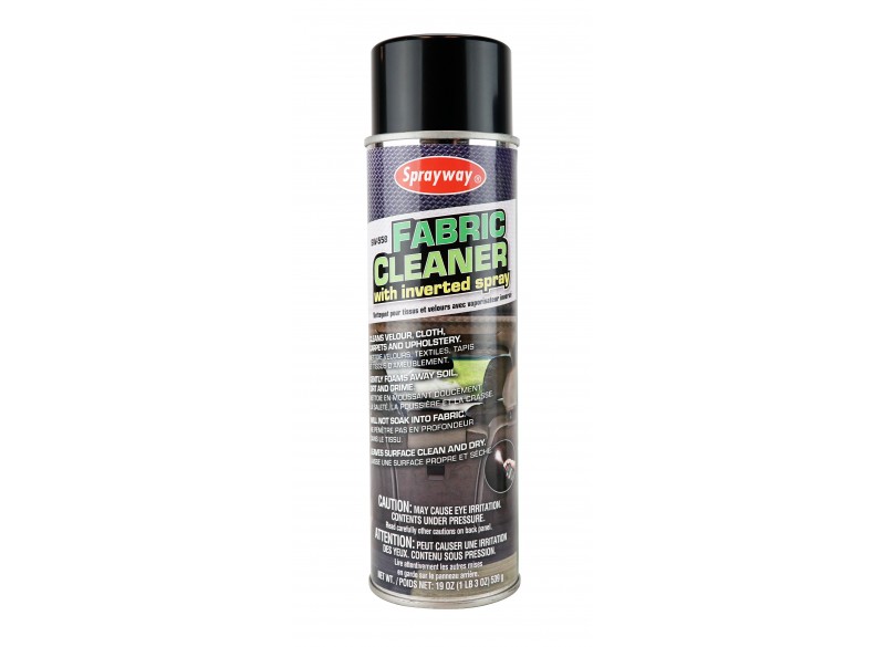 Foam Fabric Cleaner - with Inverted Spray - 19 oz (539 g) - Sprayway 558W