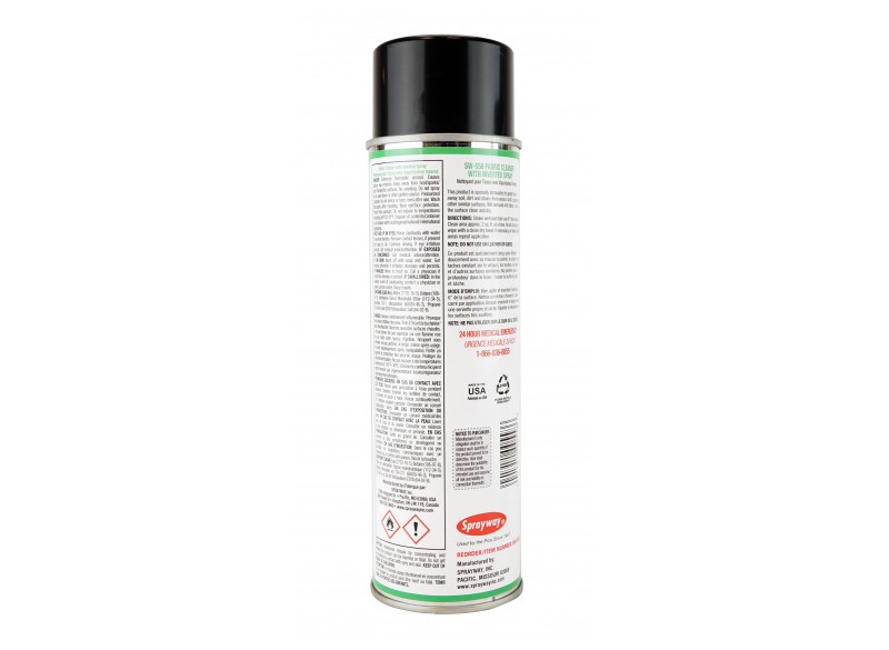 Nettoyant pour tissu mousse - vaporisateur inverti - 19 oz (539 g) - Sprayway 558W