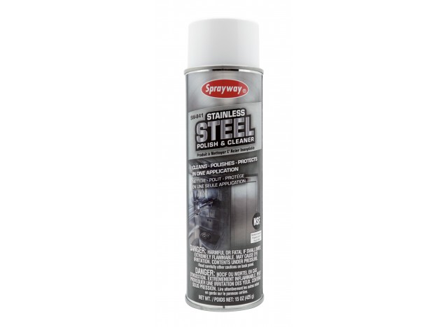 Stainless Steel Polisher and Cleaner - 15 oz (425 g) - Sprayway 841W