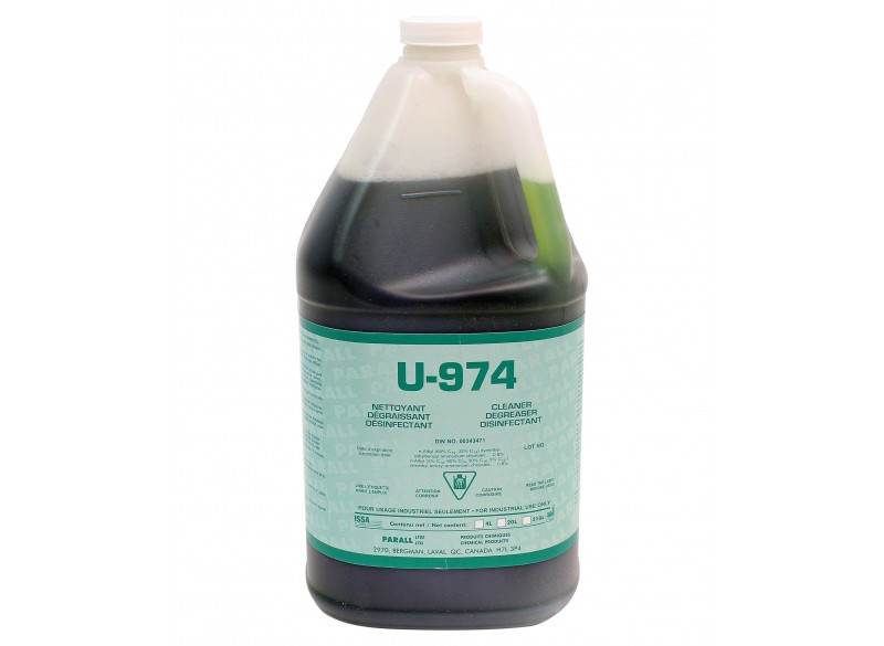 Cleaner, Degeraser and Disinfectant - for Industrial Use - 1,06 gal (4 L) - U974