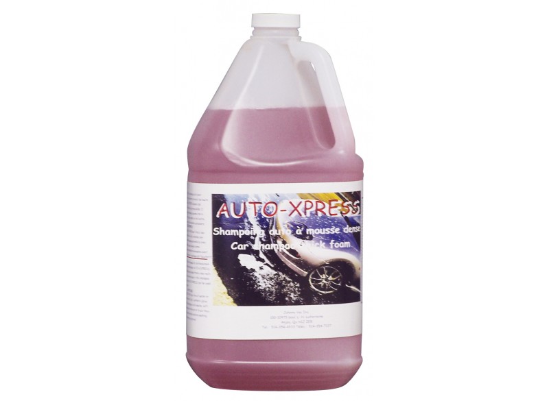 Car Shampoo - Thick Foam - Cherry Scent - 1.06 gal (4 L) - Auto-Xpress