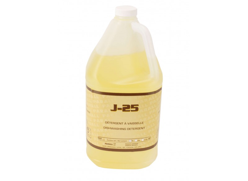 Détergent à vaisselle concentré avec dégraisseur - dégraissant actif - 4 L (1,06 gal) - Parall J-25