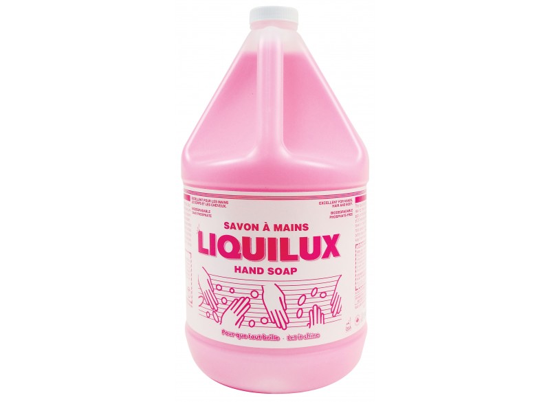 Savon à main liquide - rose - 1,06 gal (4 L) - LiquiLux