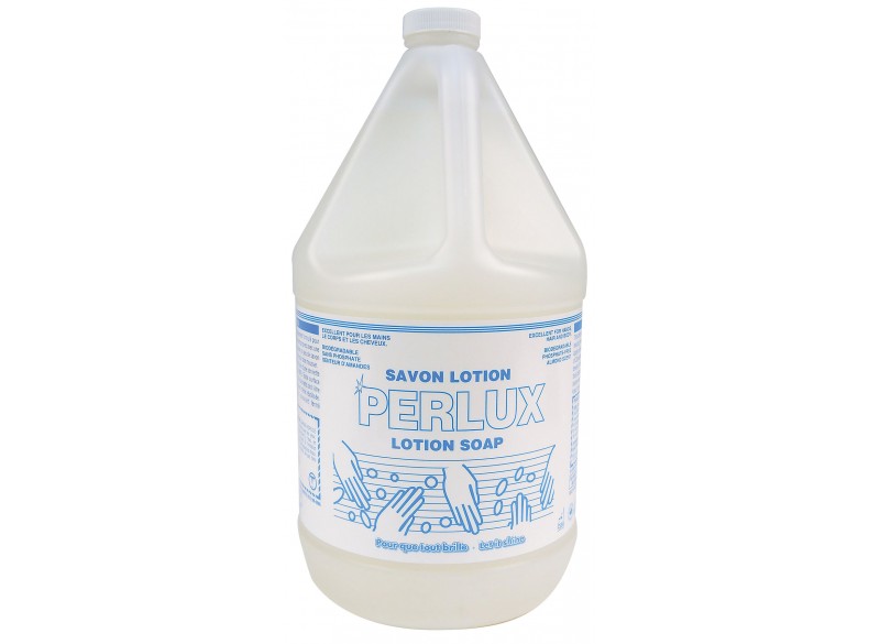 Savon lotion à main - senteur d'amande - 3.78L - Perlux