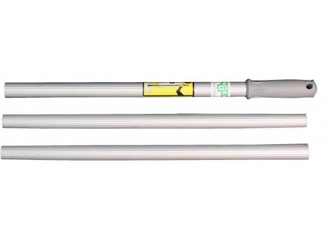 Telescopic Aluminum Pole - 3 Sections - 56" (142.2 cm) - Unger Interloc AL14G