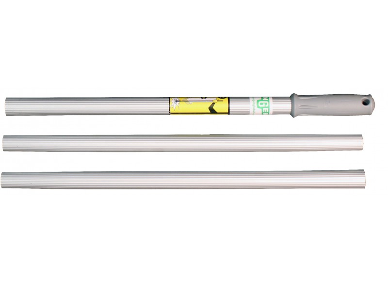 Telescopic Aluminum Pole - 3 Sections - 56" (142.2 cm) - Unger Interloc AL14G