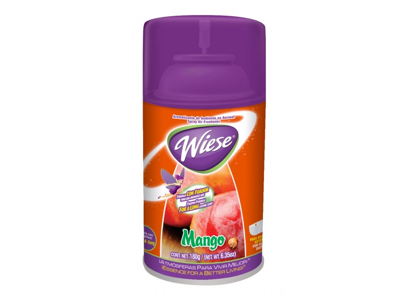 Metered Air Freshener - Mango Scent - 6.2 oz (180 ml) - Weise NAEDC03