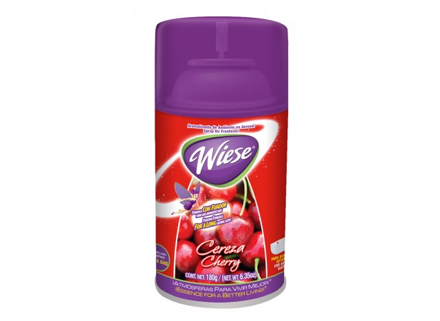 Metered Air Freshener - Cherry Scent - 6.2 oz (180 ml) - Wiese NAEDC09