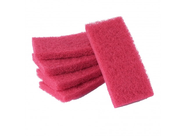 RED UTILITY PAD - 4 X 10" (4 boxes of 5 )