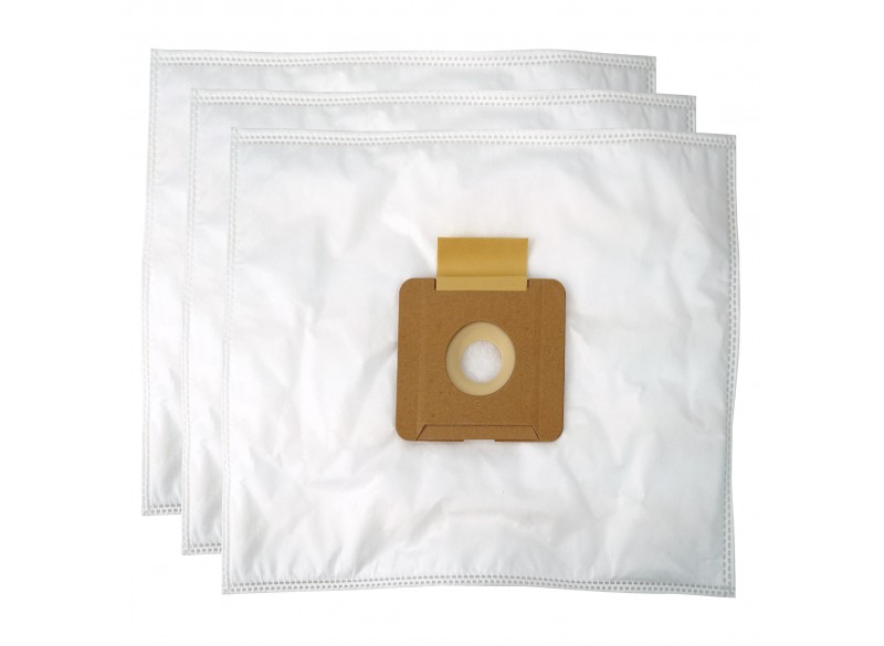 Microfilter Hepa Bag for Johnny Vac Canister Vacuum Model Silenzio - Pack of 3 Bags